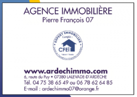 Logo immobilier LALEVADE D'ARDECHE